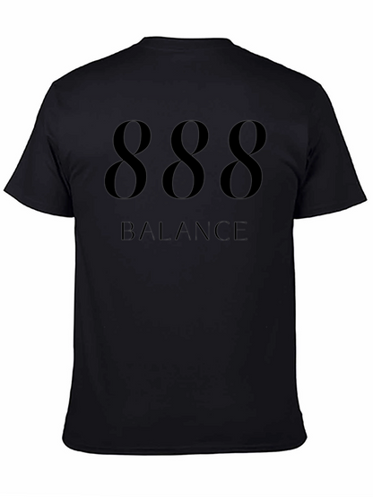 Camiseta Negra 888 Balance Unisex