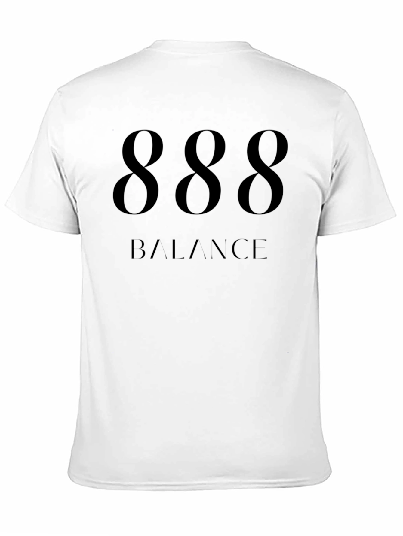 Camiseta Negra 888 Balance Unisex