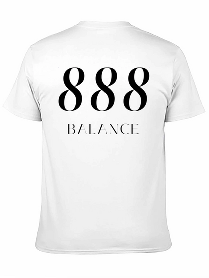 Camiseta Negra 888 Balance Unisex