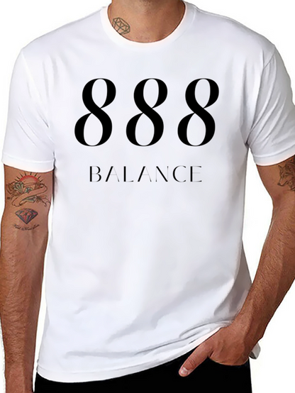 Camiseta Negra 888 Balance Unisex