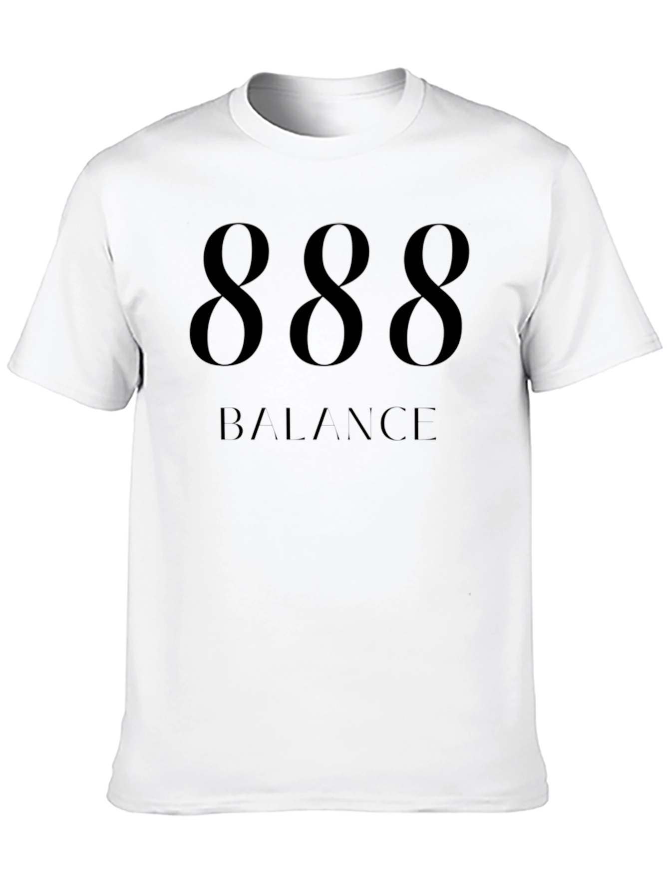Camiseta Negra 888 Balance Unisex