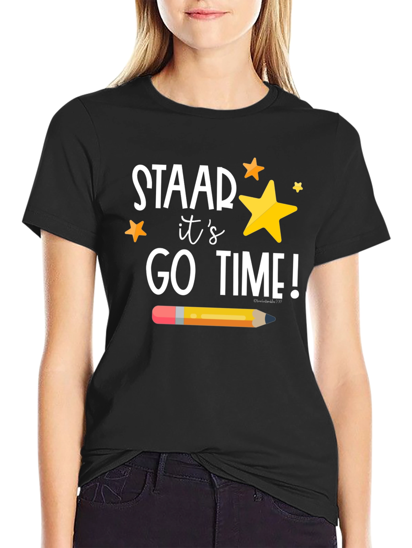 Camiseta STAAR: ¡Es hora de brillar!