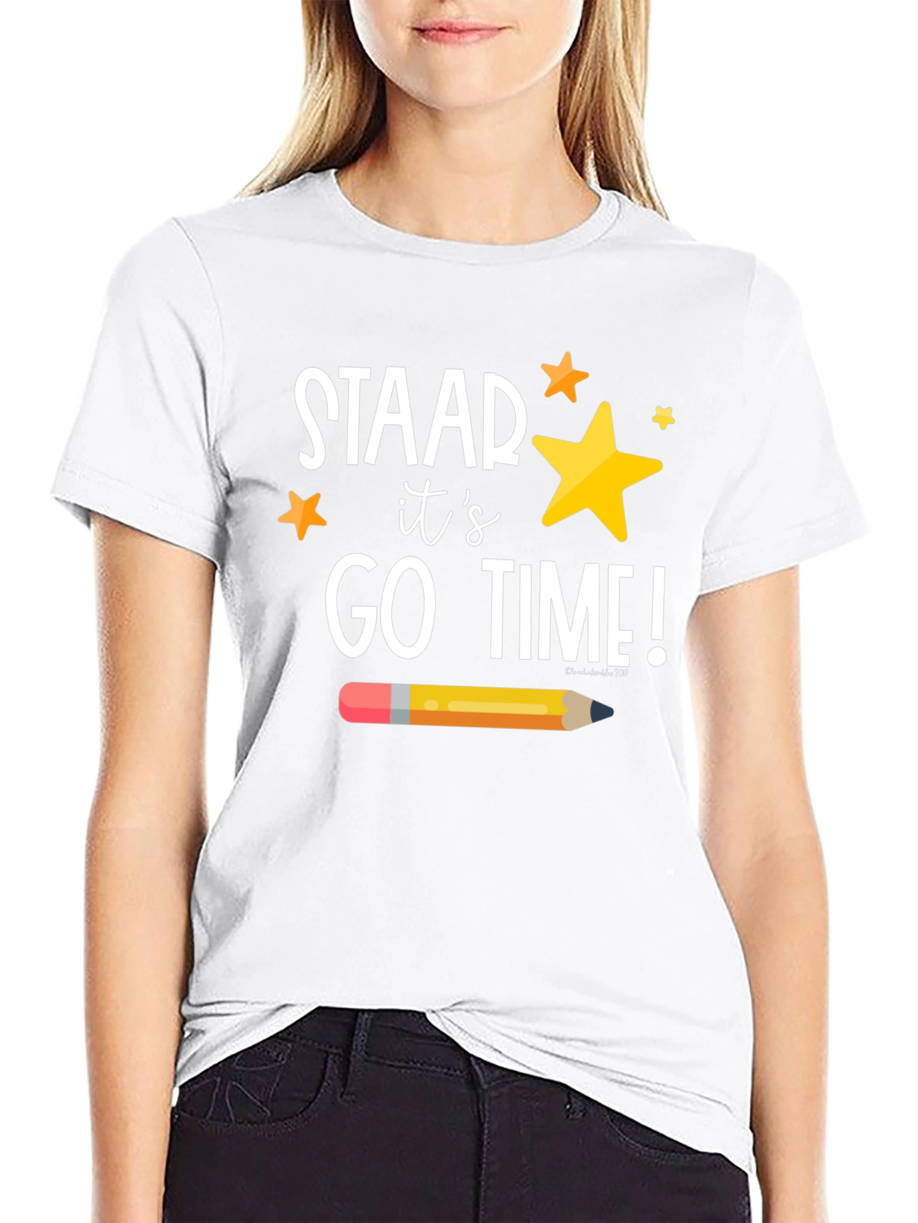 Camiseta STAAR: ¡Es hora de brillar!