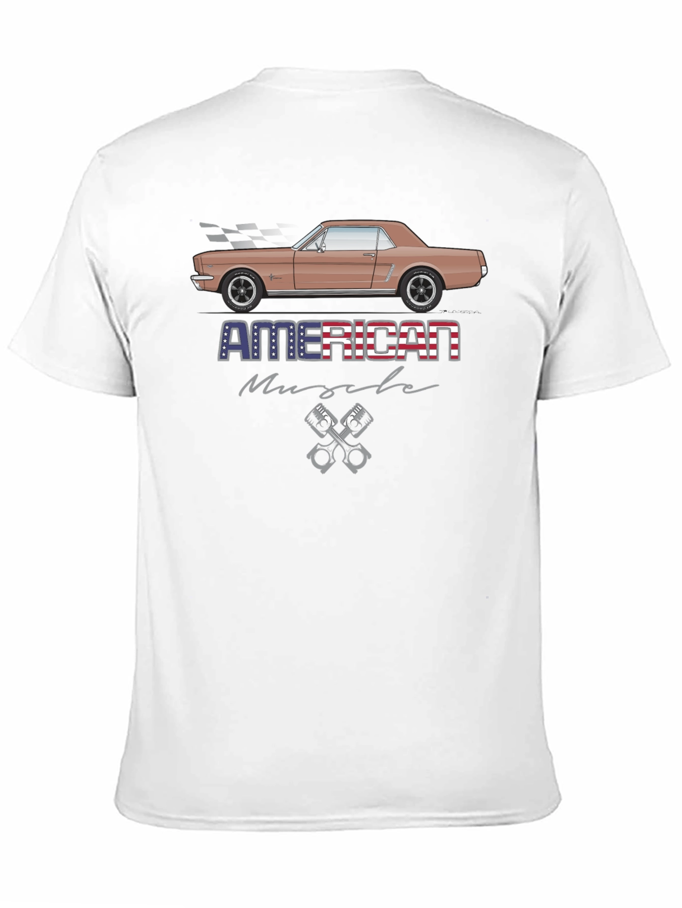 Camiseta Muscle Car Americana