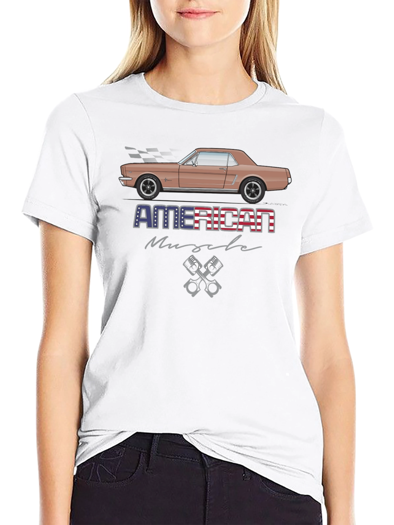 Camiseta Muscle Car Americana