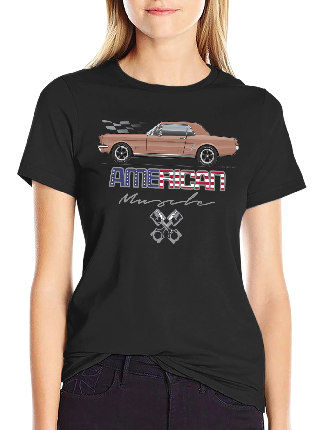 Camiseta Muscle Car Americana