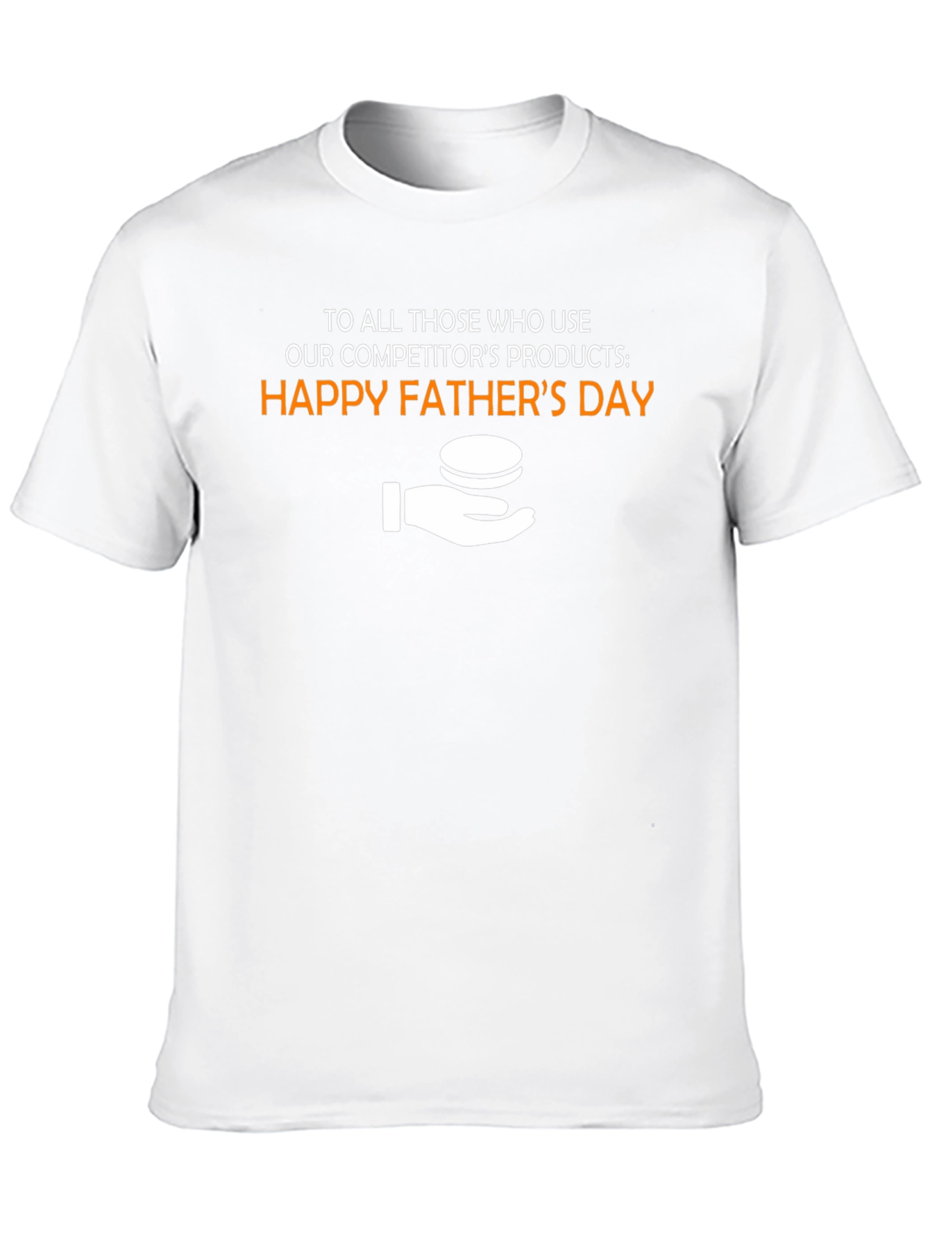 Camiseta Negra: Feliz Día del Padre - Original