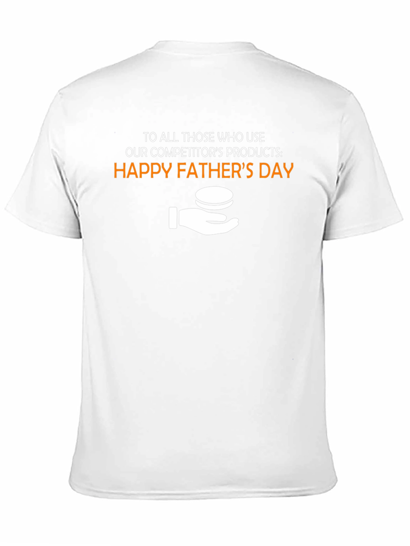 Camiseta Negra: Feliz Día del Padre - Original