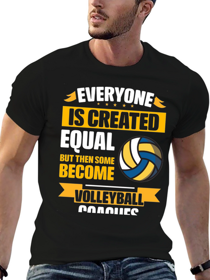 Camiseta Todos Son Iguales Entrenador de Voleibol