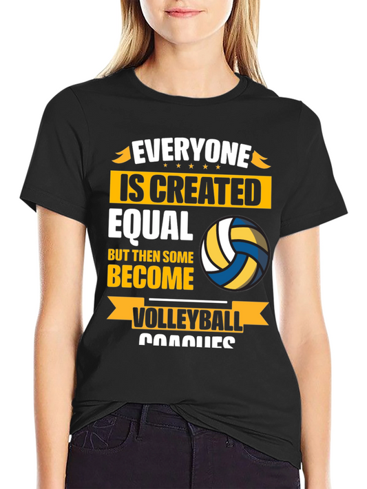 Camiseta Todos Son Iguales Entrenador de Voleibol