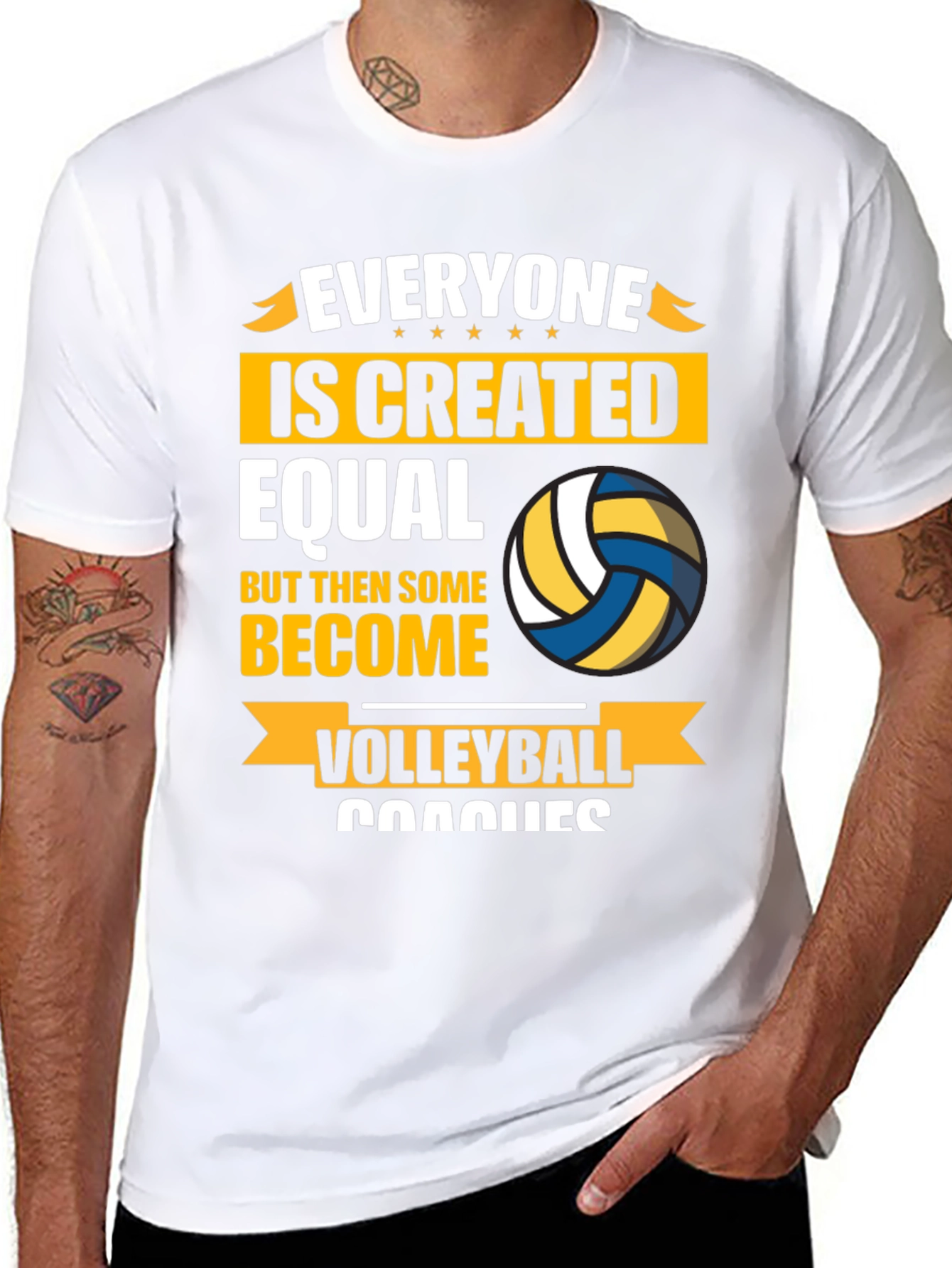 Camiseta Todos Son Iguales Entrenador de Voleibol