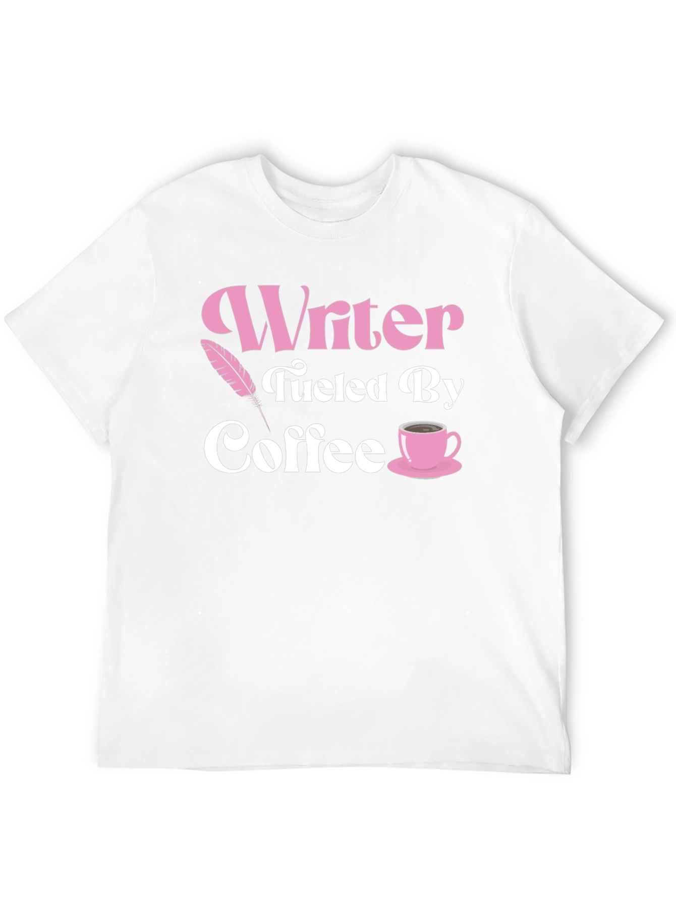 Camiseta Negra Writer Fueled By Coffee