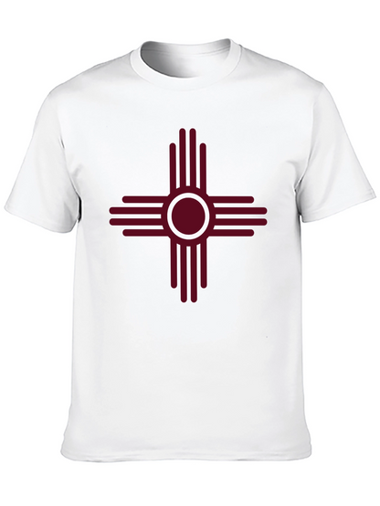 Camiseta Negra con Símbolo Sol de Zia