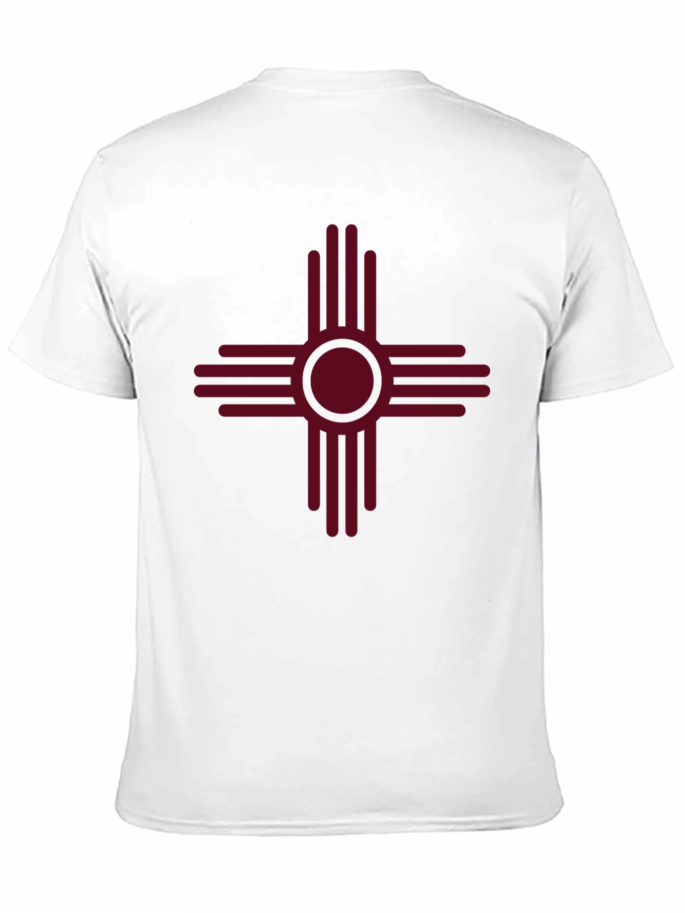 Camiseta Negra con Símbolo Sol de Zia
