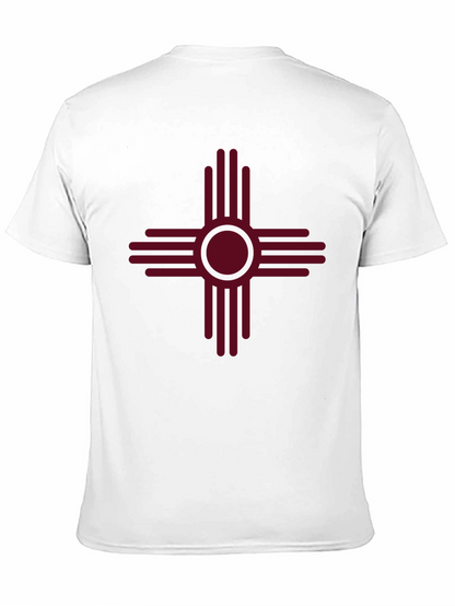 Camiseta Negra con Símbolo Sol de Zia