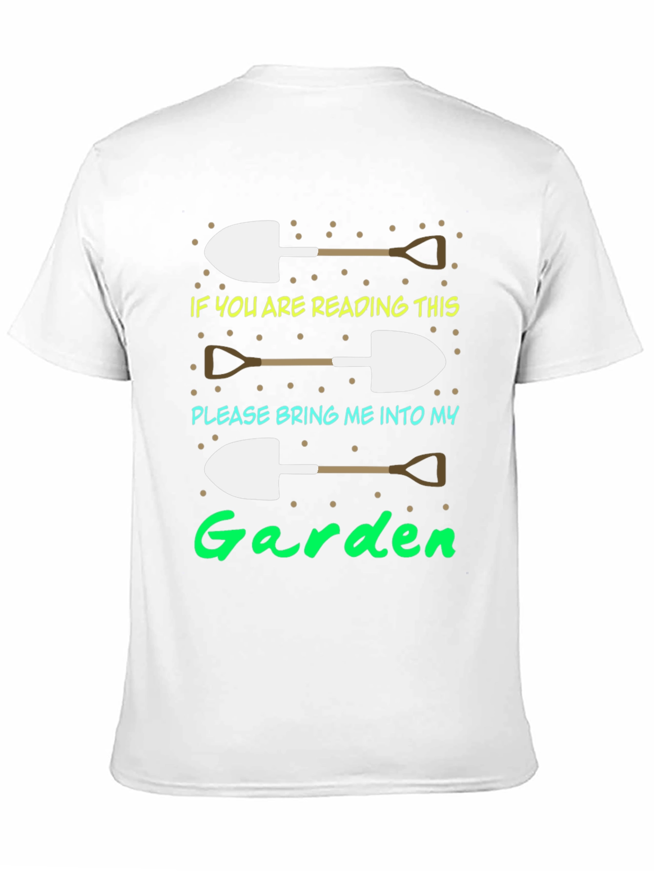 Camiseta Jardinería: Si Lees Esto Lléname al Jardín