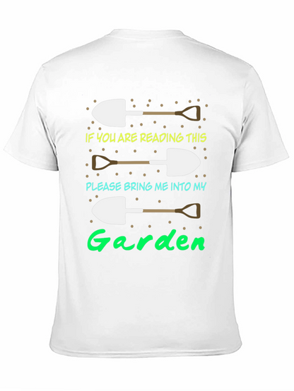 Camiseta Jardinería: Si Lees Esto Lléname al Jardín