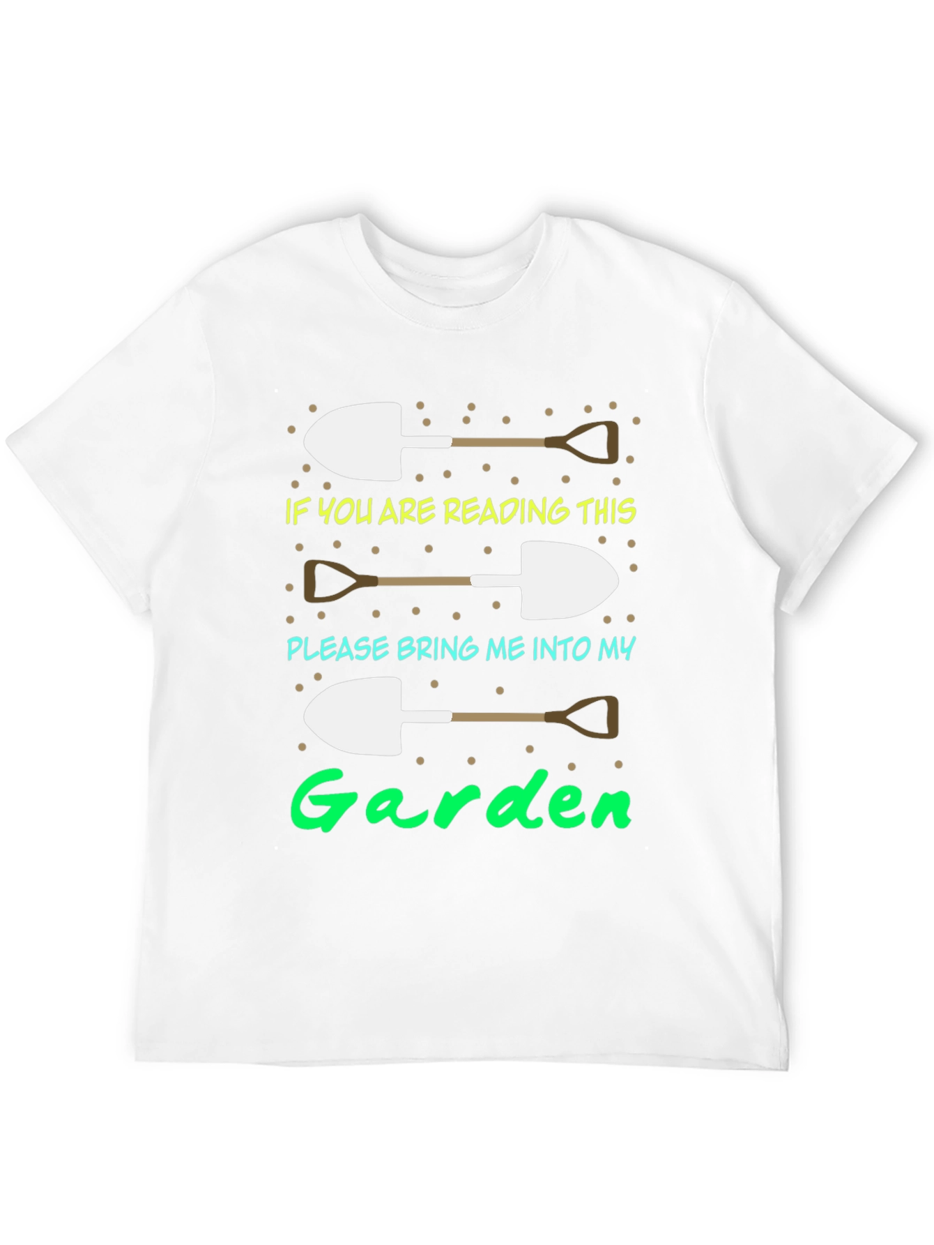 Camiseta Jardinería: Si Lees Esto Lléname al Jardín