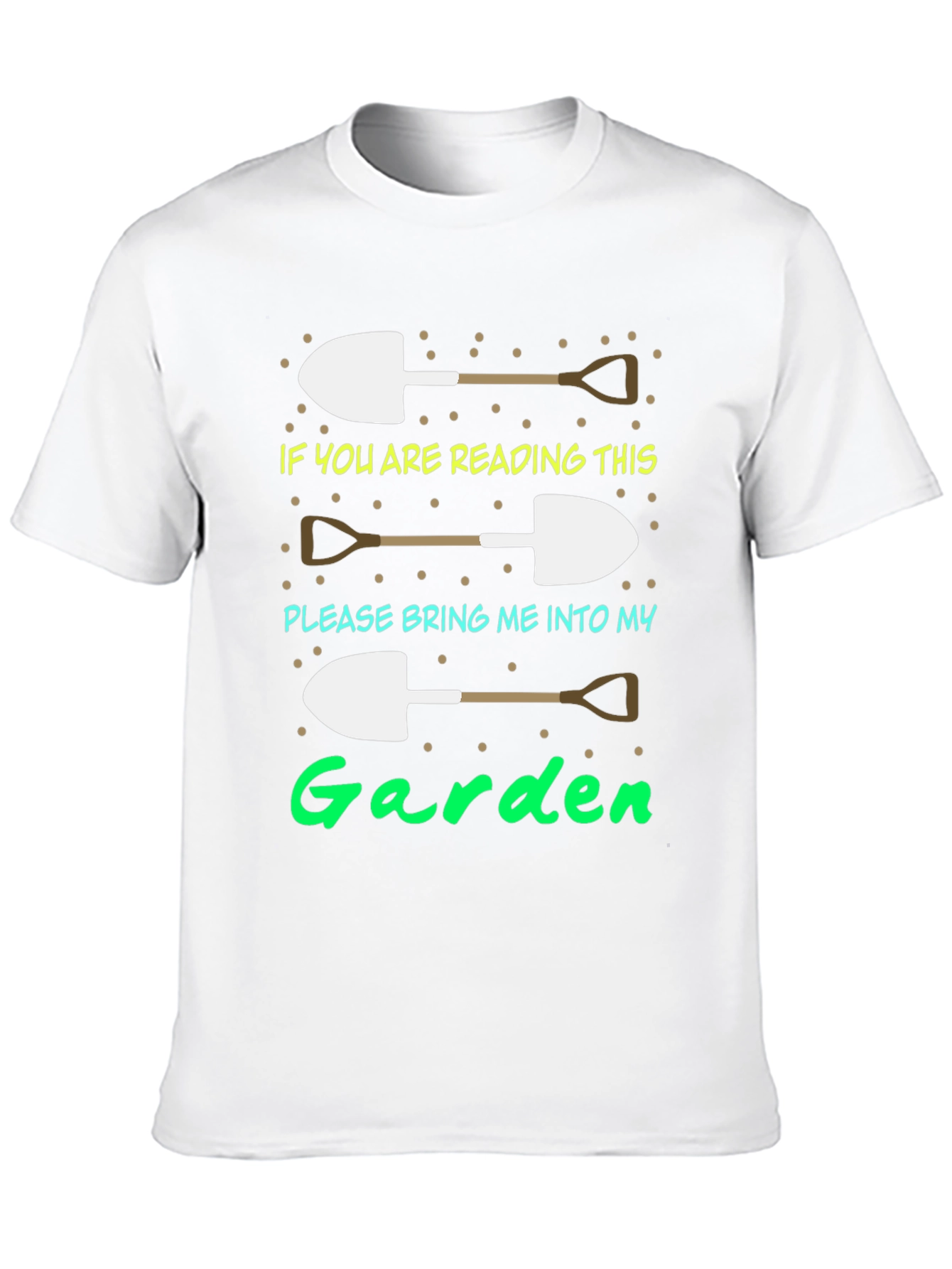Camiseta Jardinería: Si Lees Esto Lléname al Jardín