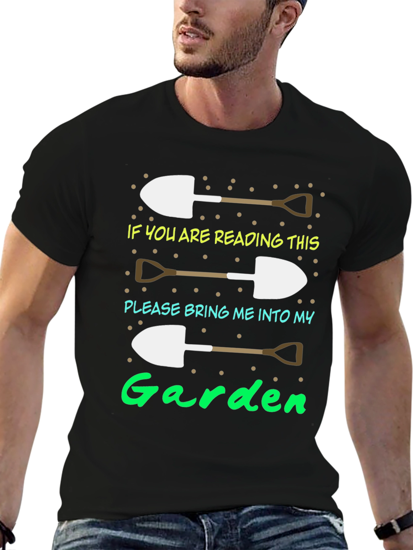 Camiseta Jardinería: Si Lees Esto Lléname al Jardín