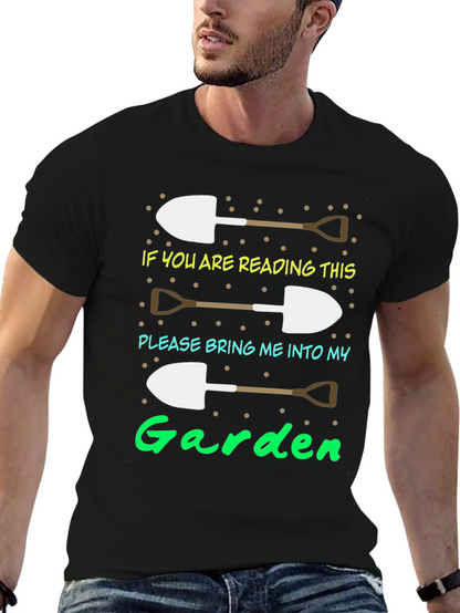 Camiseta Jardinería: Si Lees Esto Lléname al Jardín