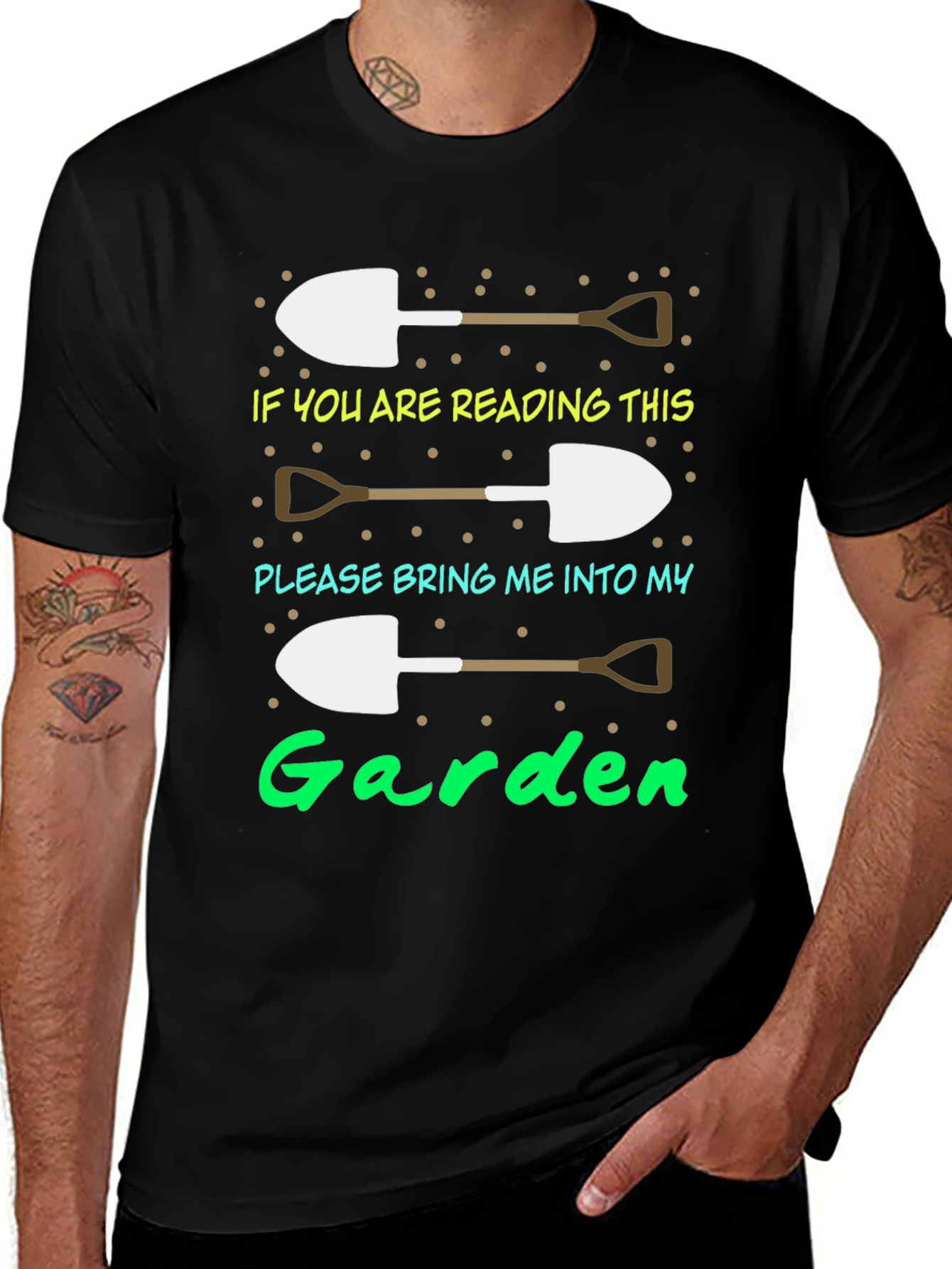 Camiseta Jardinería: Si Lees Esto Lléname al Jardín