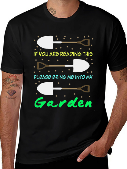 Camiseta Jardinería: Si Lees Esto Lléname al Jardín