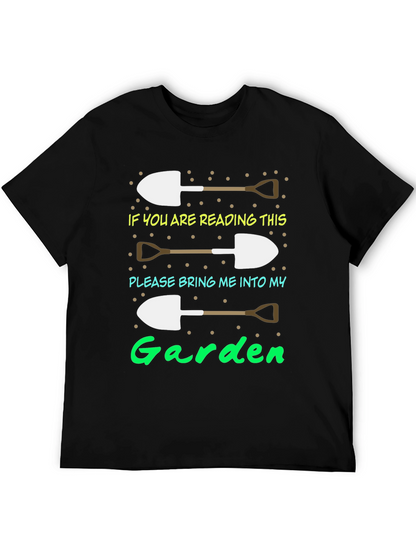 Camiseta Jardinería: Si Lees Esto Lléname al Jardín