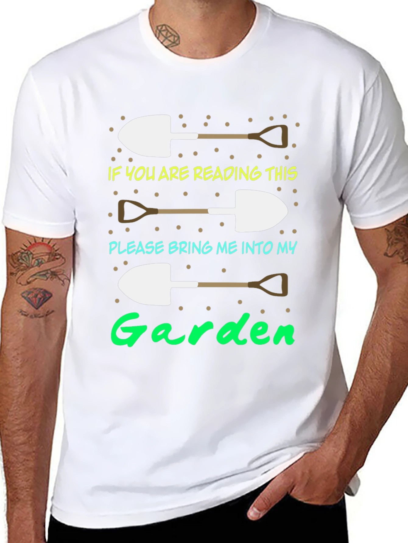 Camiseta Jardinería: Si Lees Esto Lléname al Jardín