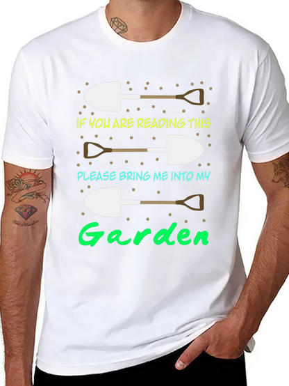 Camiseta Jardinería: Si Lees Esto Lléname al Jardín