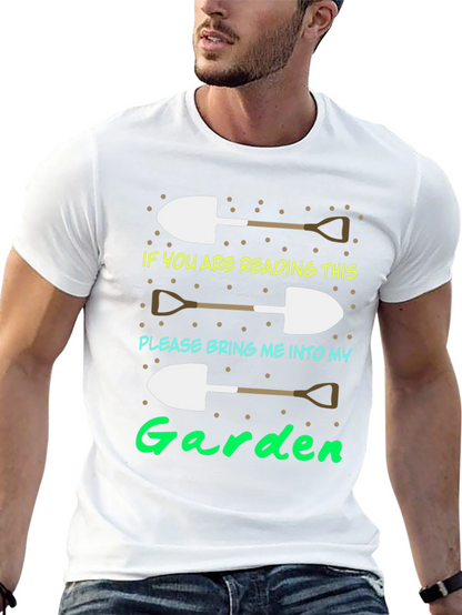 Camiseta Jardinería: Si Lees Esto Lléname al Jardín