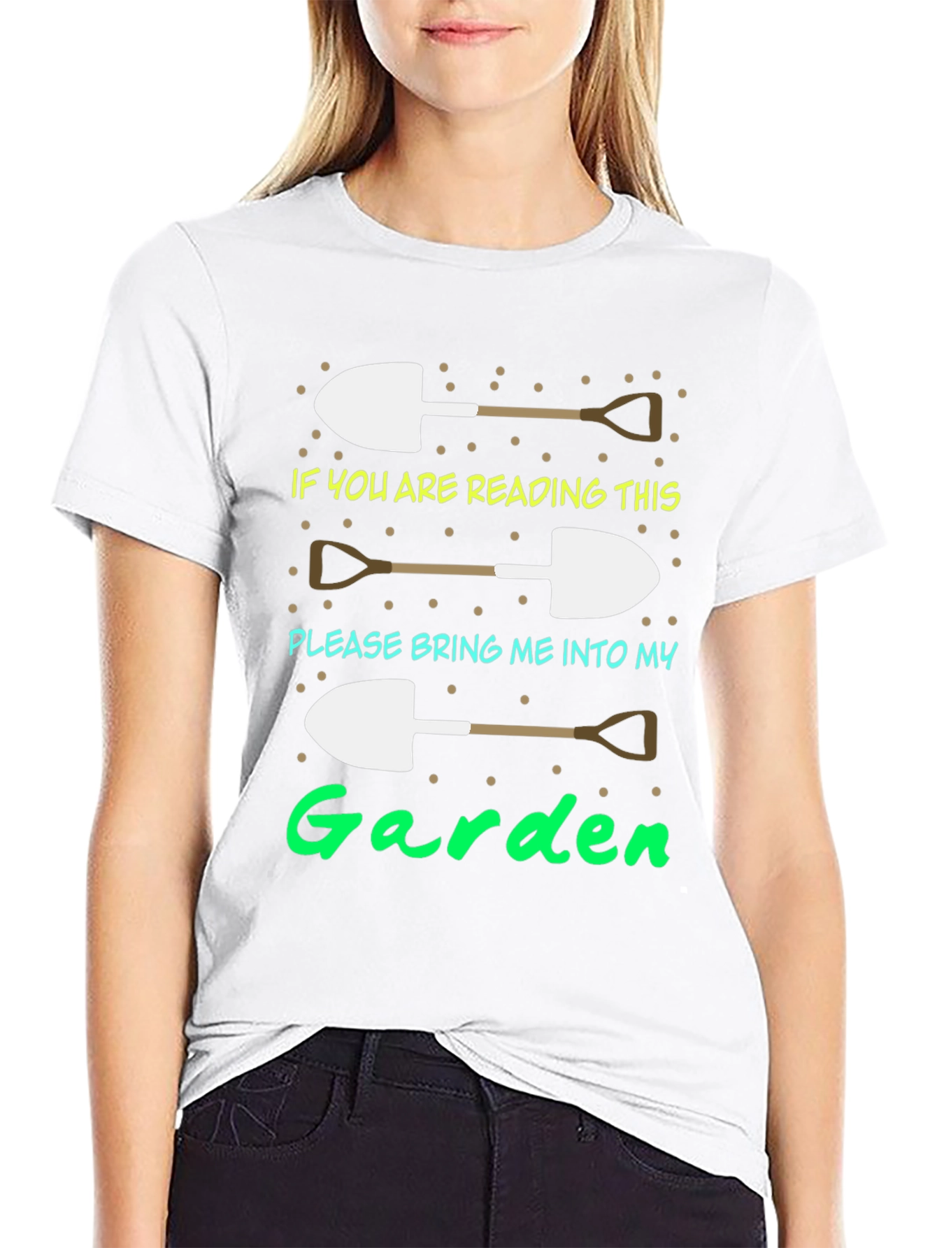 Camiseta Jardinería: Si Lees Esto Lléname al Jardín