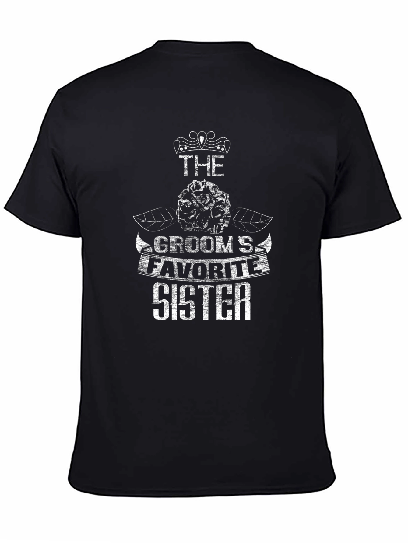 Camiseta Negra: La Hermana Favorita del Novio