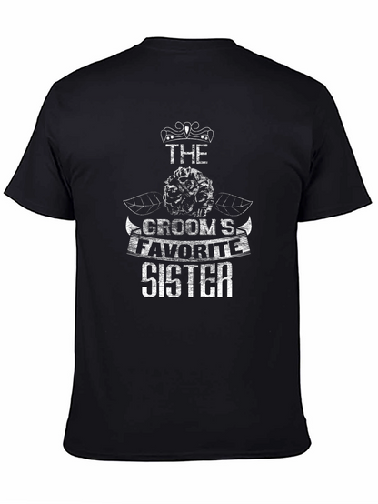 Camiseta Negra: La Hermana Favorita del Novio