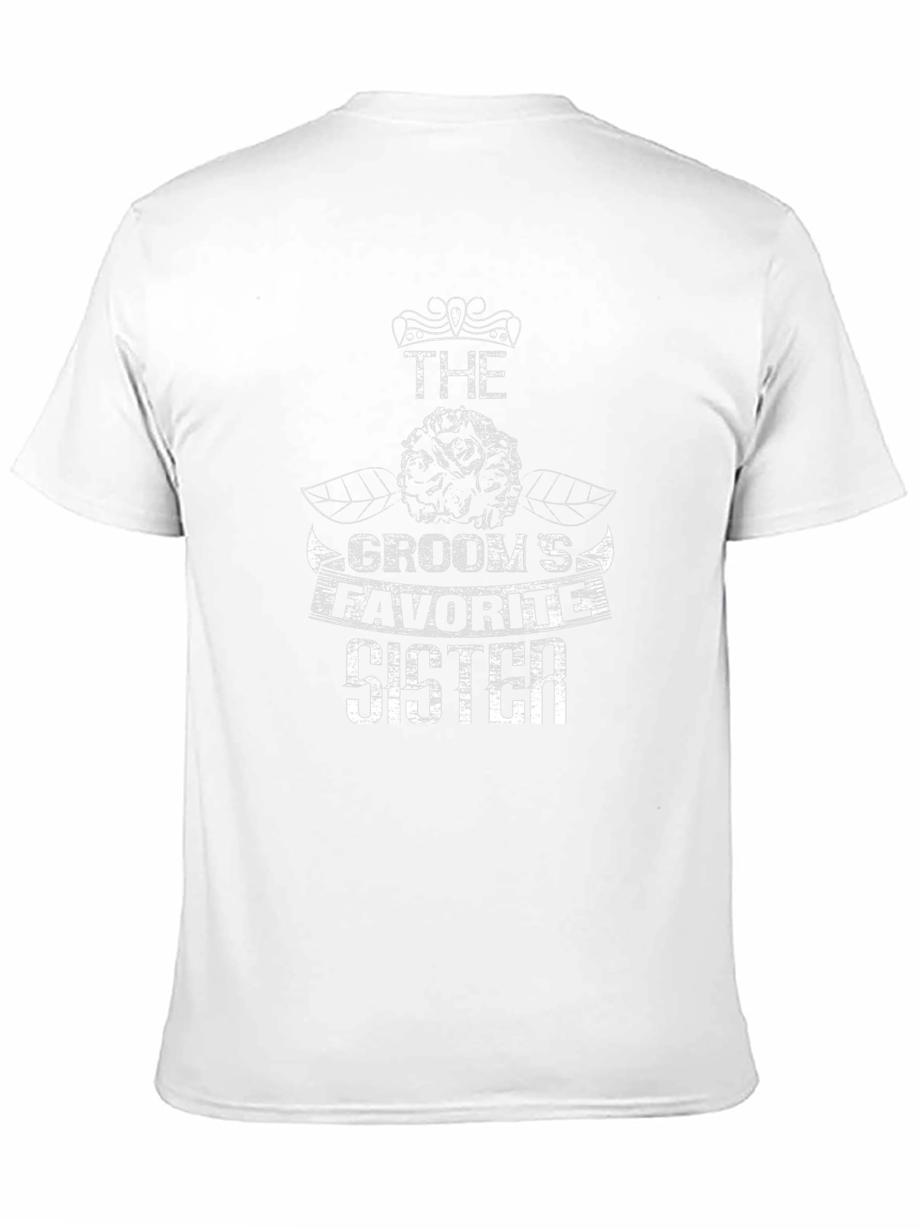 Camiseta Negra: La Hermana Favorita del Novio