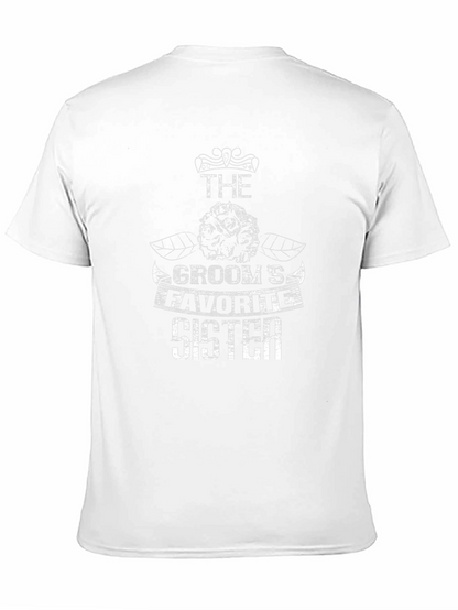 Camiseta Negra: La Hermana Favorita del Novio