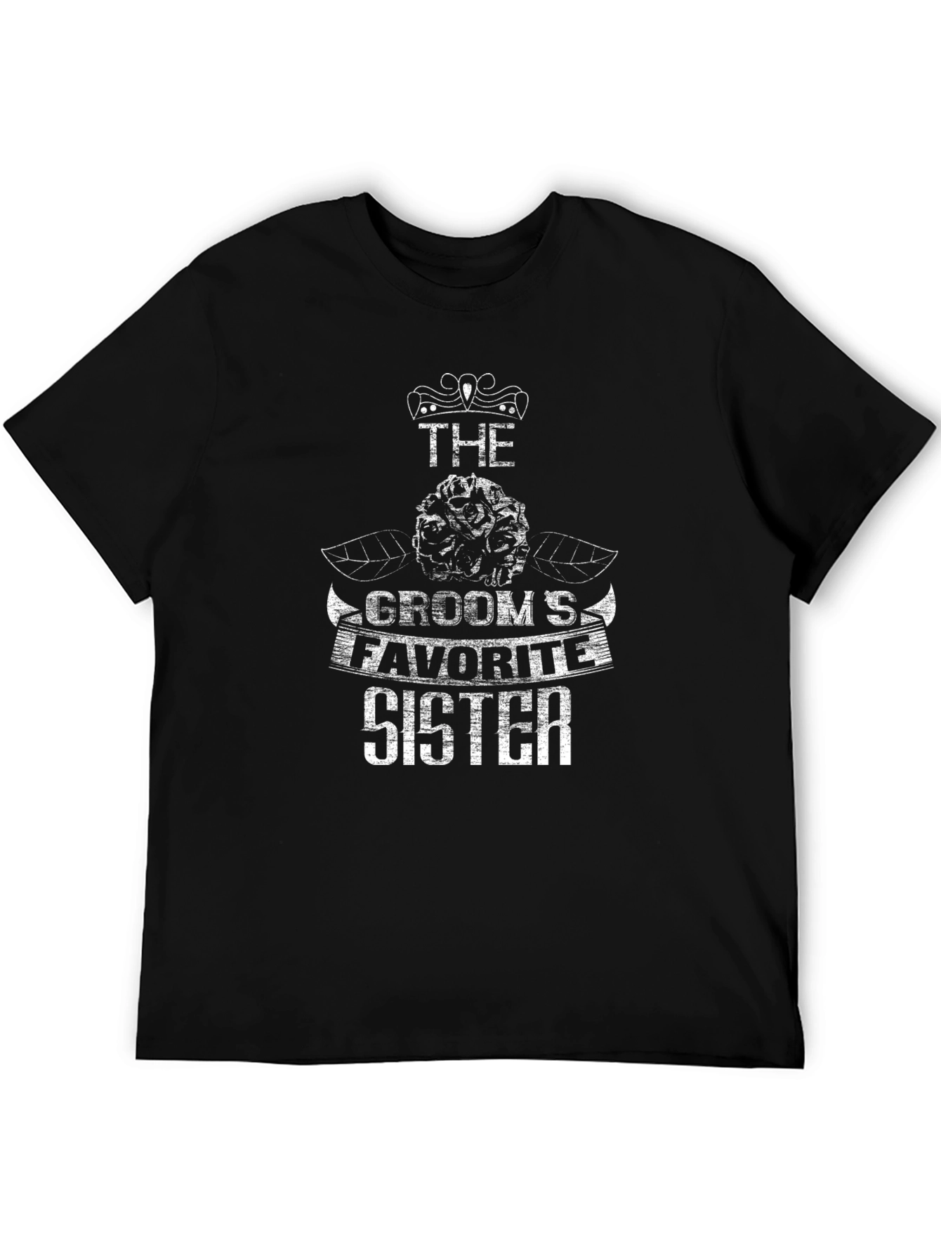 Camiseta Negra: La Hermana Favorita del Novio