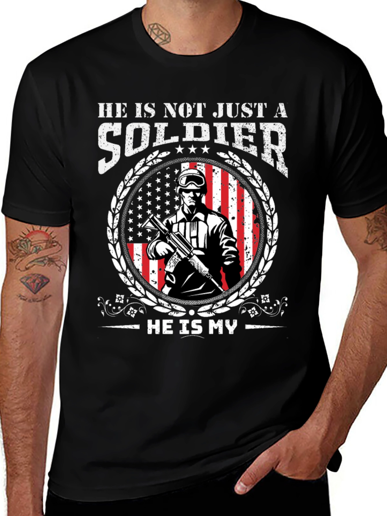 Camiseta No es solo un soldado es mío