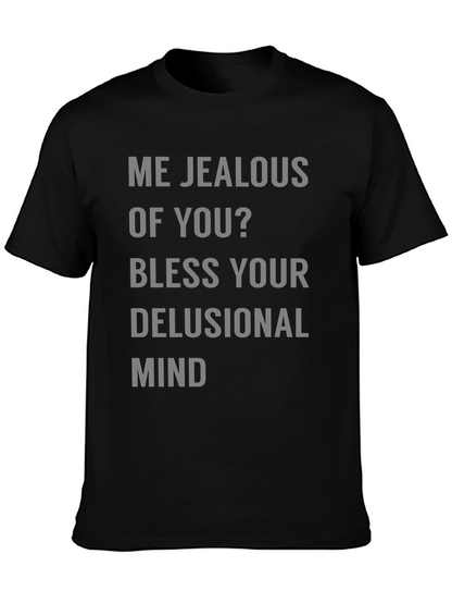 Camiseta Hombre - Mente Delusional - Casual y Divertida