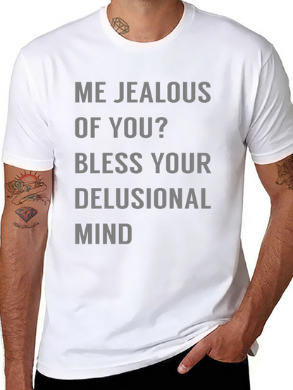 Camiseta Hombre - Mente Delusional - Casual y Divertida