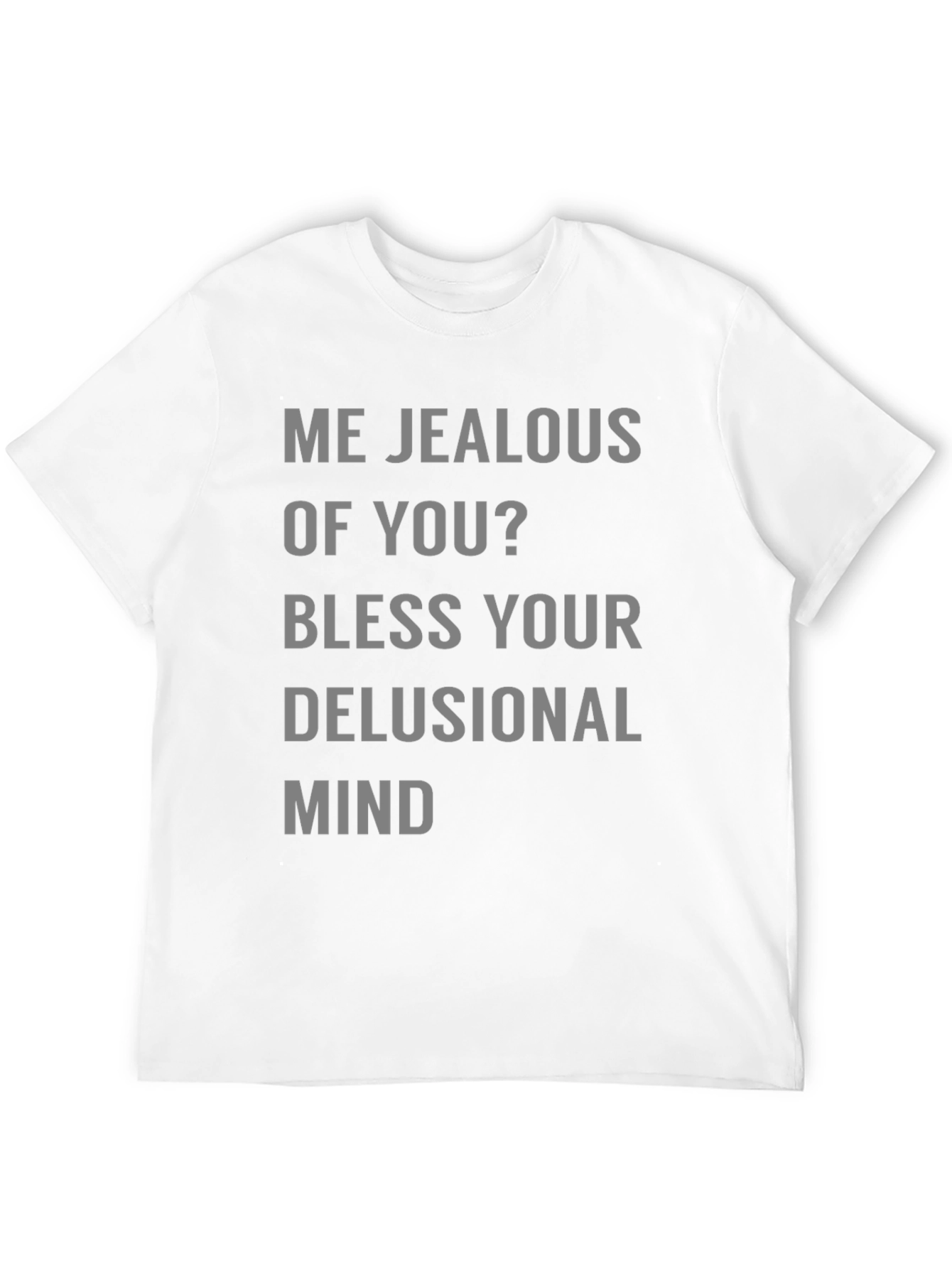 Camiseta Hombre - Mente Delusional - Casual y Divertida