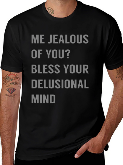 Camiseta Hombre - Mente Delusional - Casual y Divertida