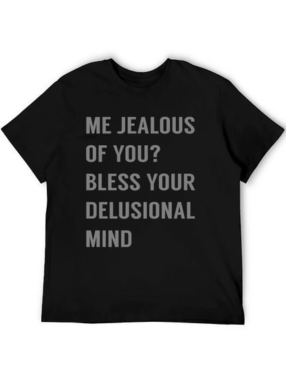 Camiseta Hombre - Mente Delusional - Casual y Divertida
