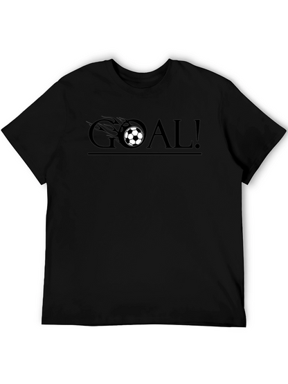 Camiseta Negra ¡GOL! Fútbol