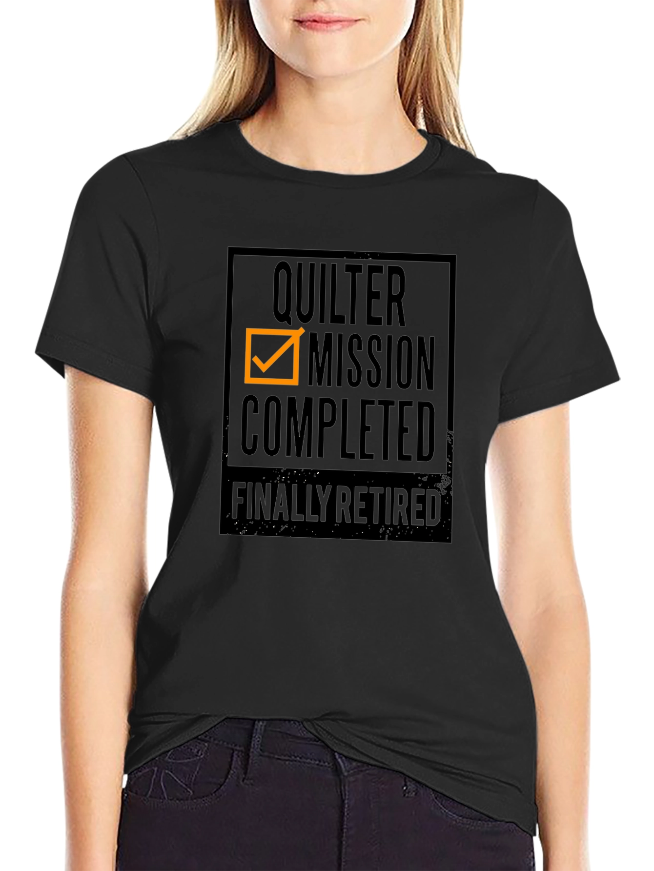 Camiseta Negra: Misión de Quilter Cumplida ¡Finalmente Retirado!