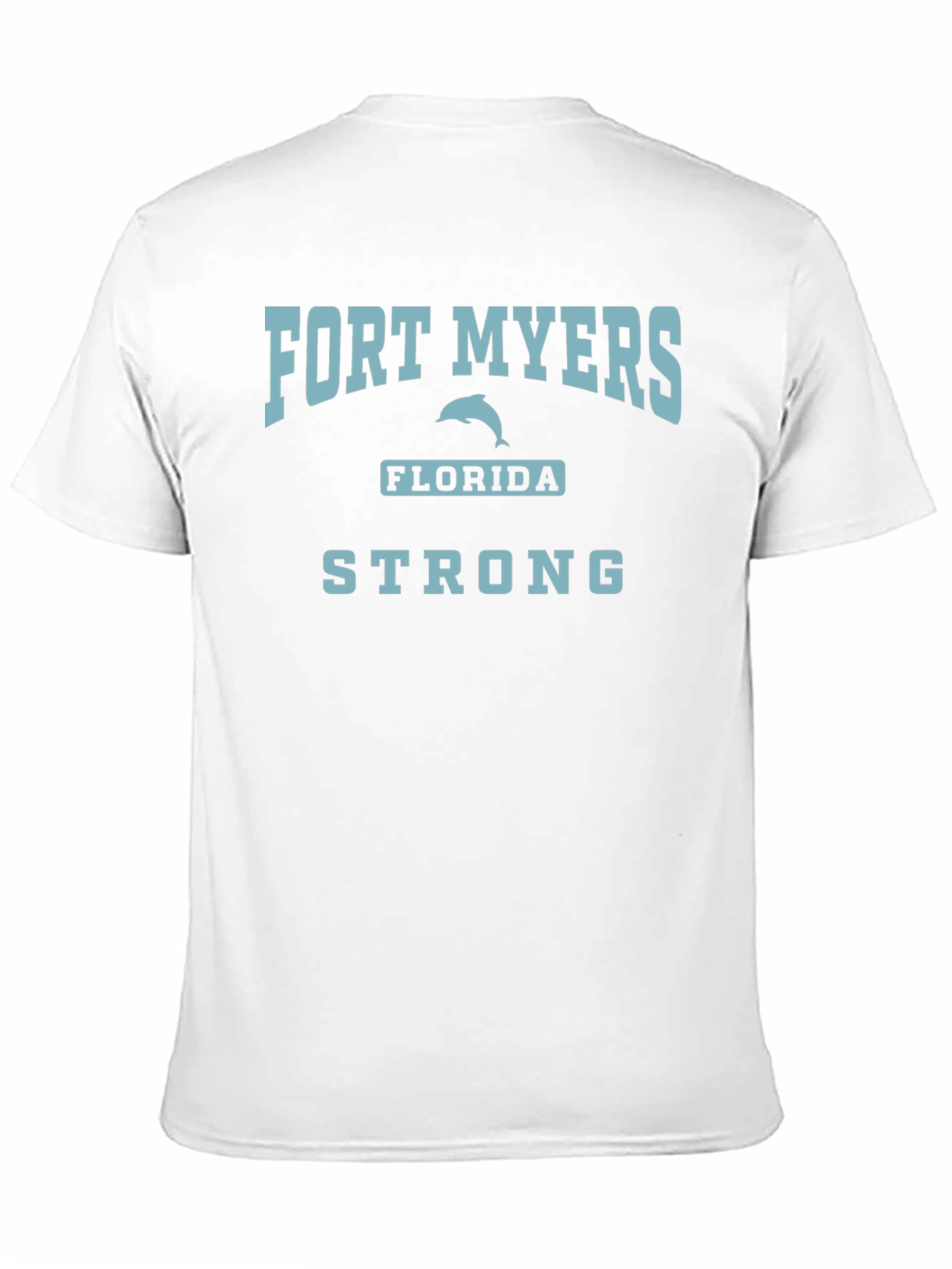 Camiseta Negra Fort Myers Florida Strong