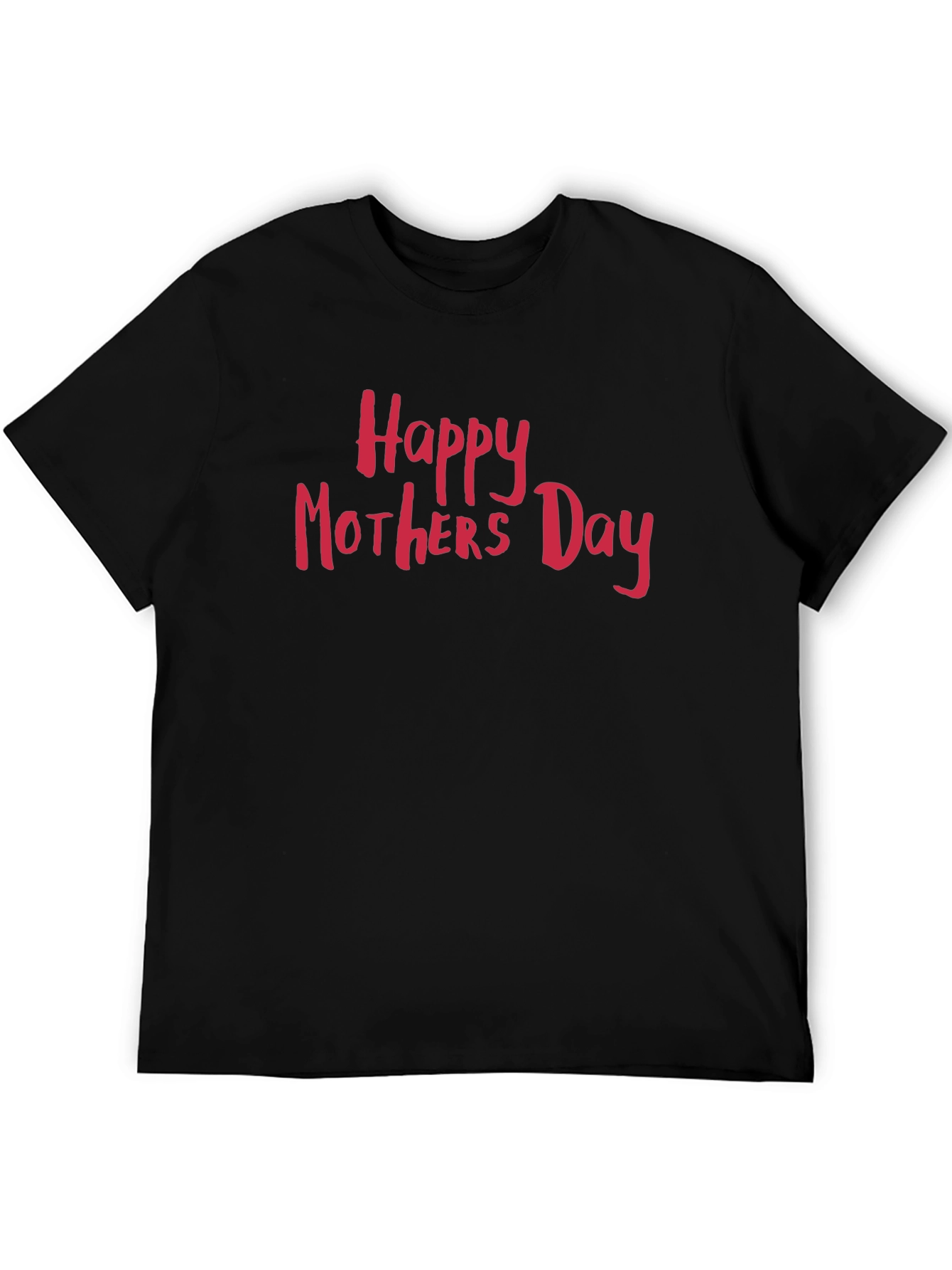 Camiseta Negra Feliz Día de la Madre