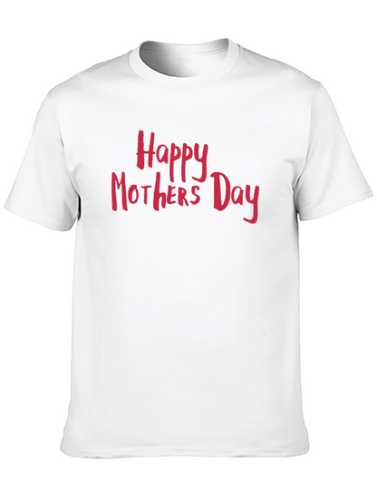 Camiseta Negra Feliz Día de la Madre