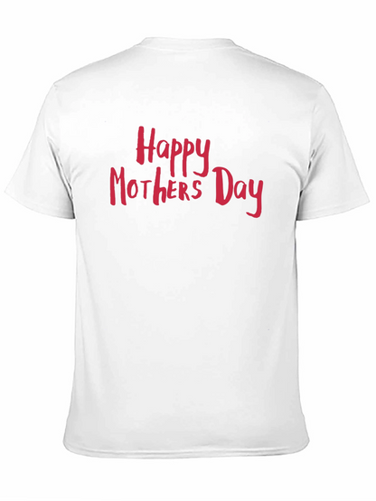 Camiseta Negra Feliz Día de la Madre
