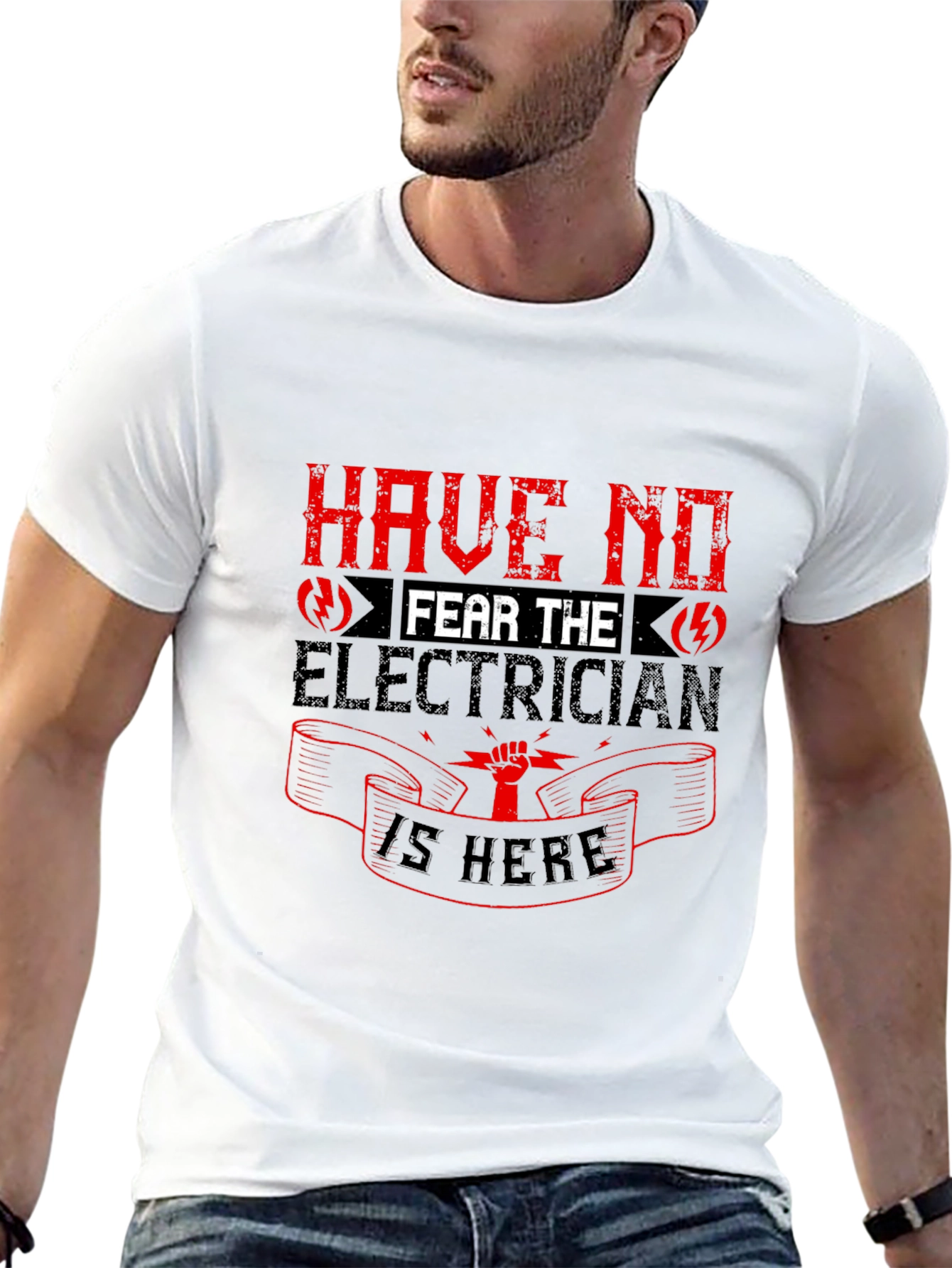 Camiseta Electricista Divertida - Sin Miedo